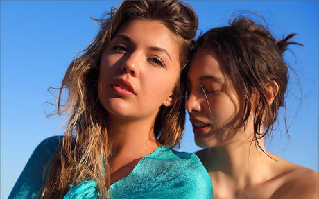 MPL Studios are proud to present you with a free pictures featuring Kaitlin and Calypso in lesbian love scene